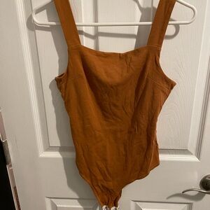 Rust Orange Bodysuit